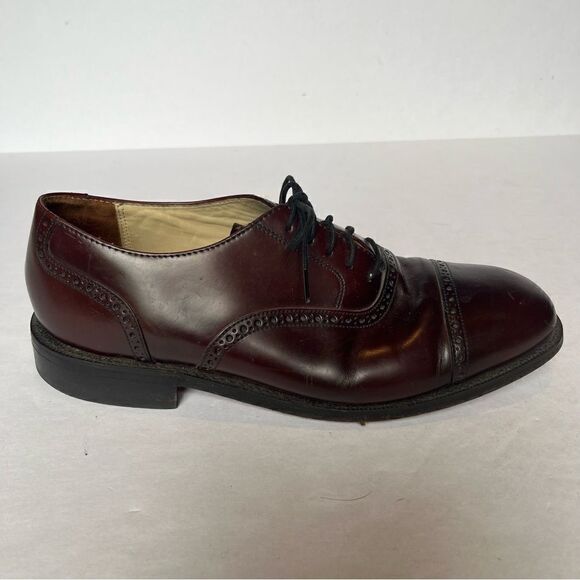 Bostonian Men\'s Leather Brown Oxfords Lace Up Size 9 D/B main image 5